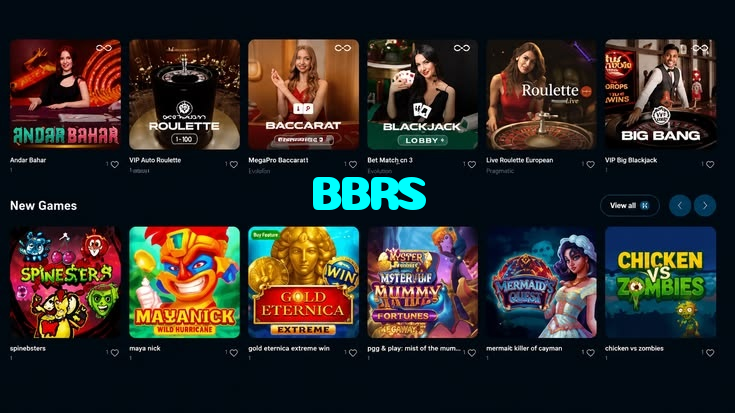 available types of BBRS bet including pre-match live express and system bets